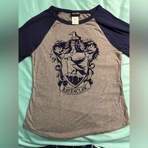 Harry Potter Gray and Navy Tee